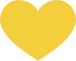 yellow heart emoji
