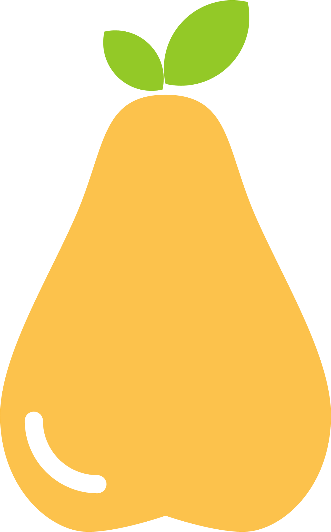 yellow pear icon