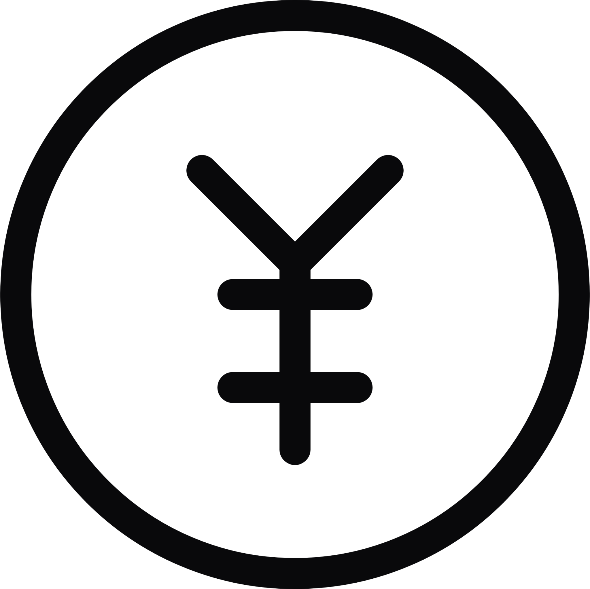 yen coin icon