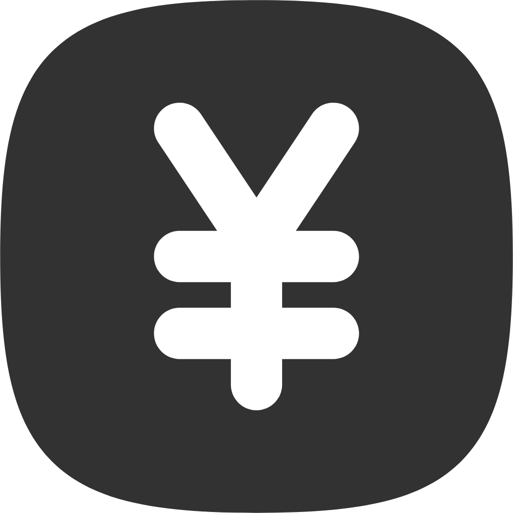 yen square icon