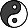 yin yang emoji