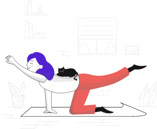 yoga illustration