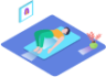 Yoga position illustration