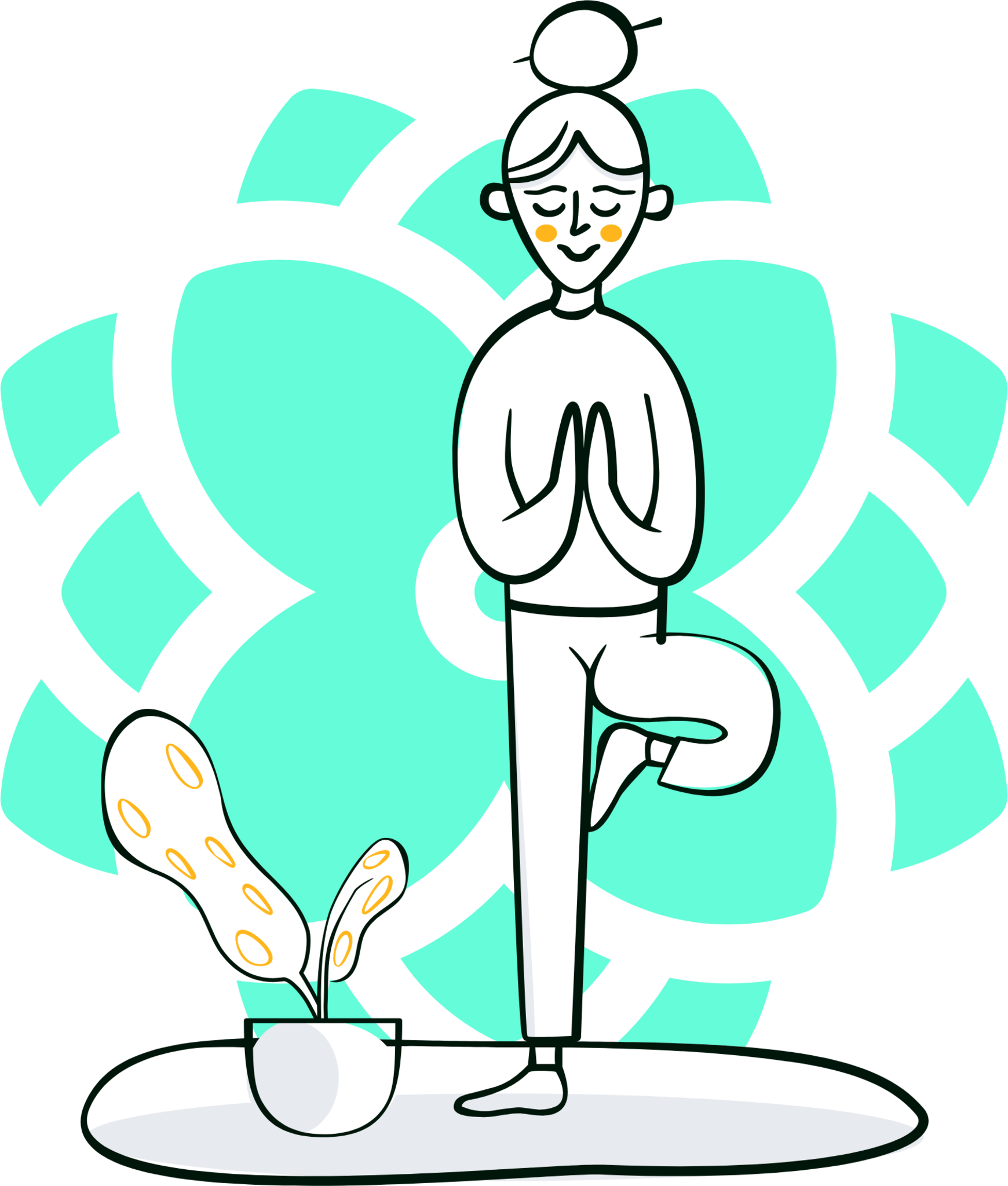 Yoga Relax illustration