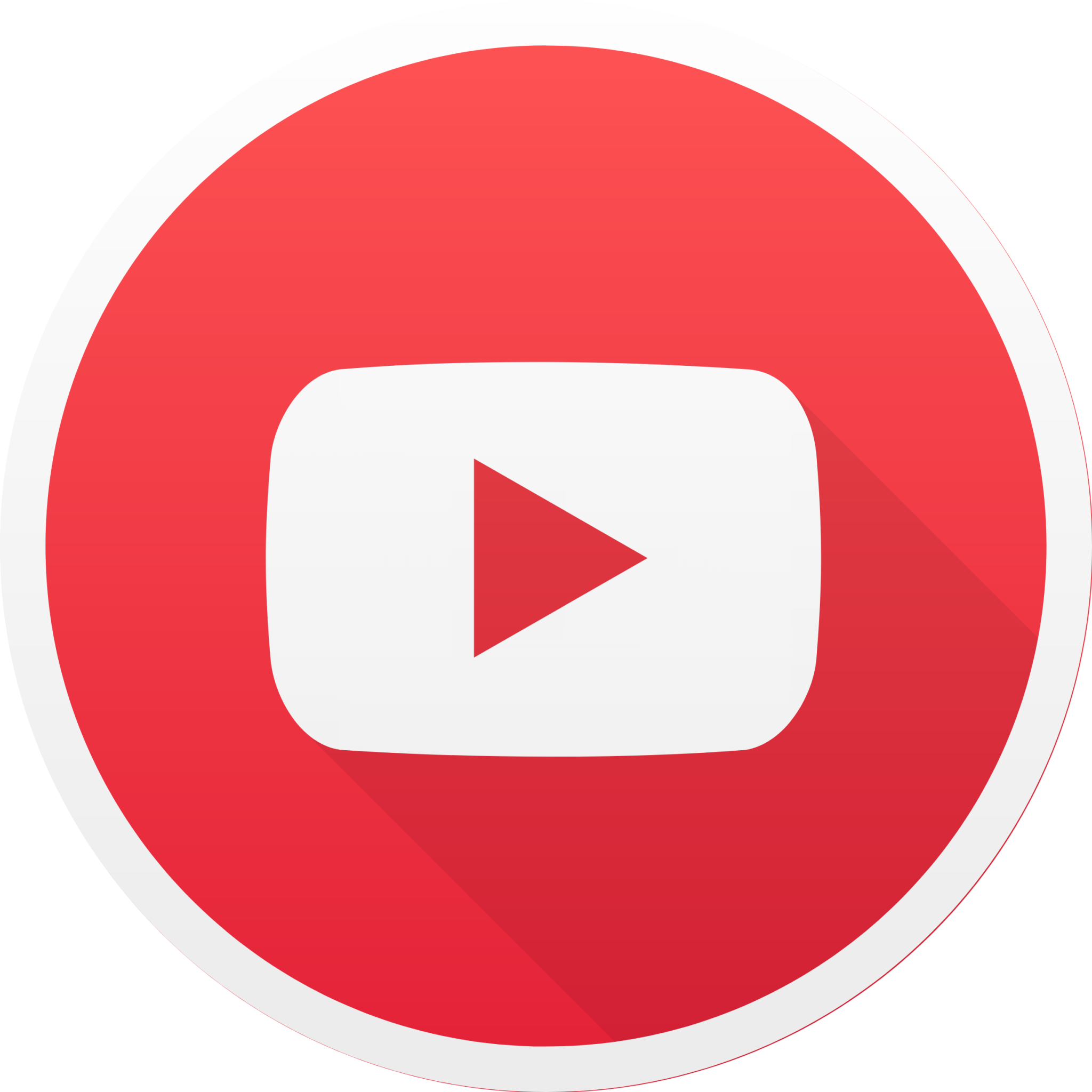 youtube circle icon