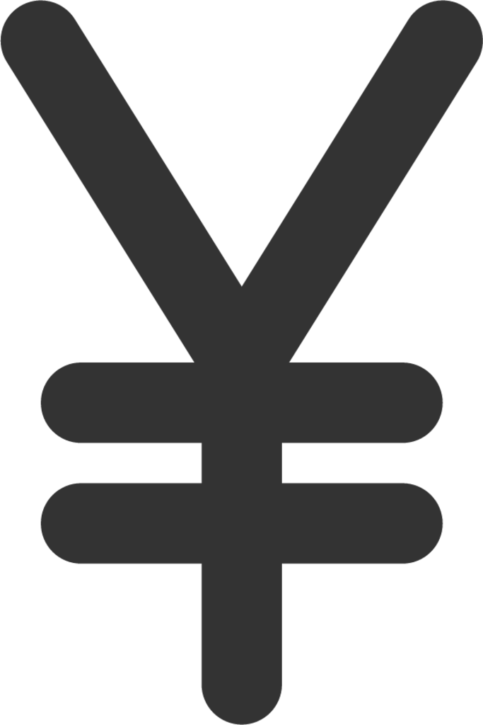 yuan sign icon