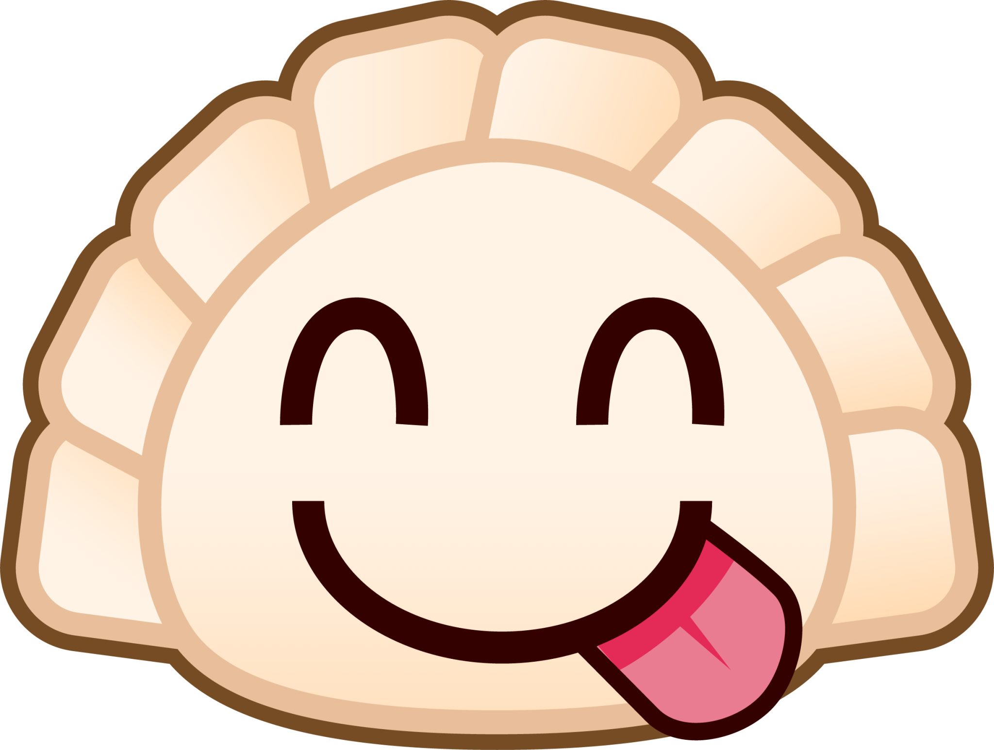 yum (dumpling) emoji