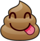 yum (poop) emoji