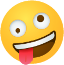 Zany face emoji emoji