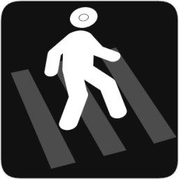 zebra crossing icon
