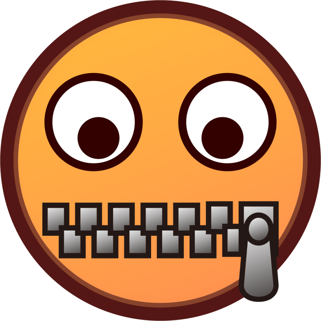 Zipper Mouth Face Emoji Emoji Pictures Emoji Faces Emoji | The Best ...
